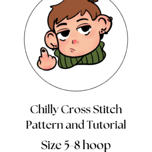 Chilchuck Inspired Cross Stitch Pattern - Funny PDF Download - Printable Embroidery Chart